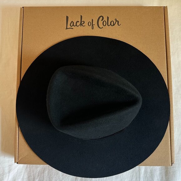 LACK OF COLOR HAT - BENSON IN BLACK - SMALL